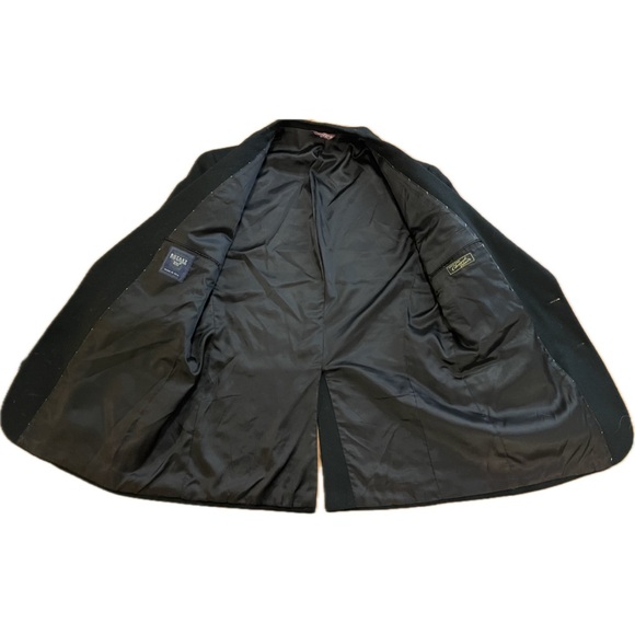 Botany 500 Black 100% Camel Hair Single-Breasted Men’s Blazer - Picture 3 of 8